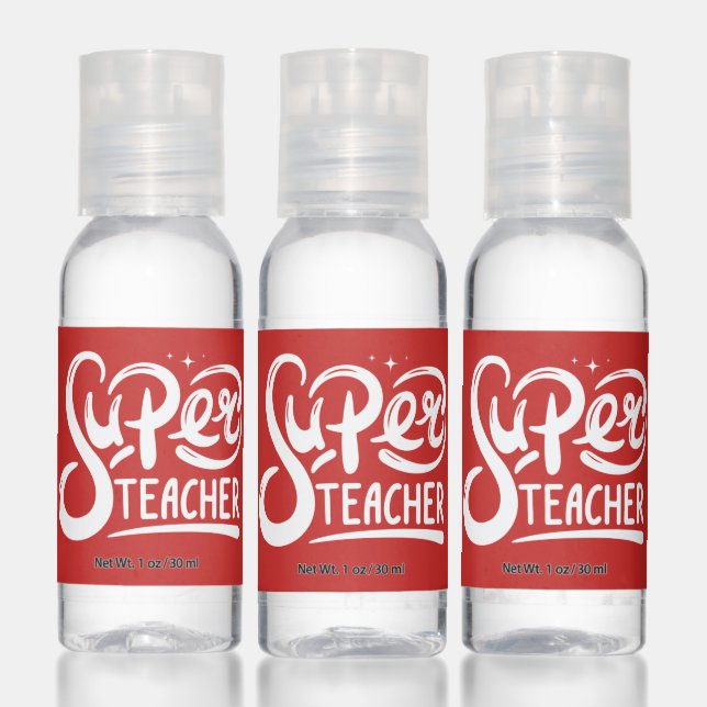 Super Teacher Hand Sanitizer (Set)