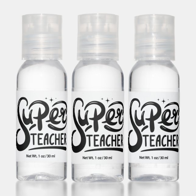 Super Teacher Hand Sanitizer (Set)