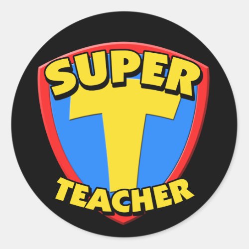 Super Teacher Sticker