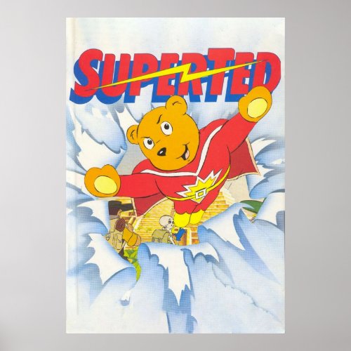 SUPER TED superted Poster