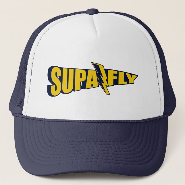 Super Thunder Fly Trucker Hat (Front)