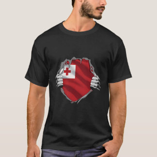 Super Tongan Heritage Shirt Tonga Roots Flag Gift