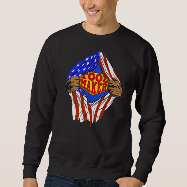 Super Tool Maker Hero Job Sweatshirt (Front)