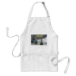 Super! Tower Bridge London Adult Apron