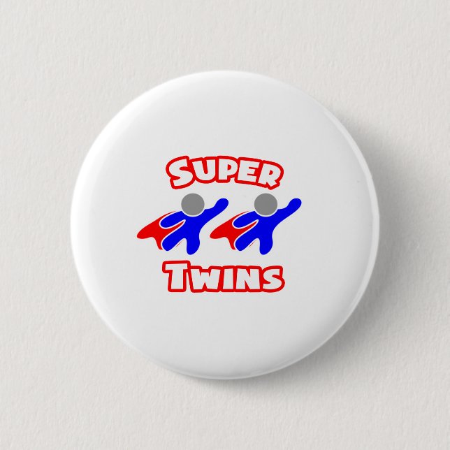 Super Twins Button (Front)