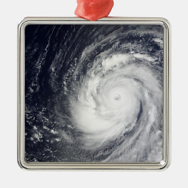 Super Typhoon Choi-wan Metal Ornament (Front)