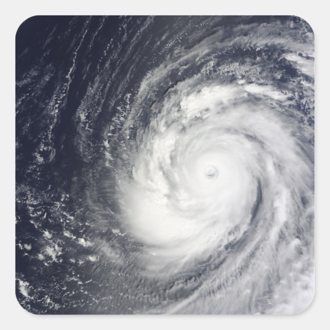 Super Typhoon Choi-wan Square Sticker (Front)