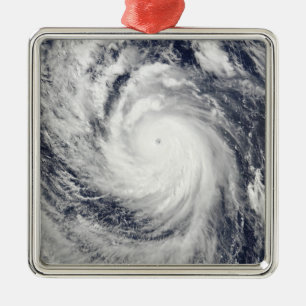 Super Typhoon Lupit Metal Ornament