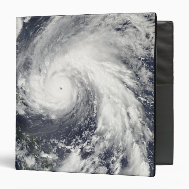 Super Typhoon Megi 3 Ring Binder (Front/Inside)