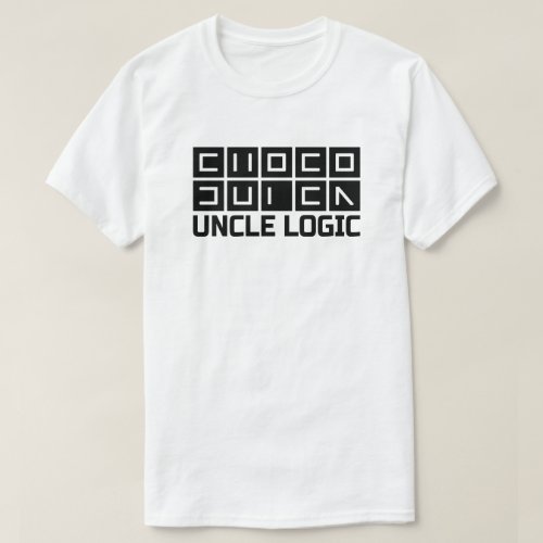 Super uncle logic White T_Shirt