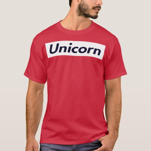 SUPER UNICORN LOGO T_Shirt