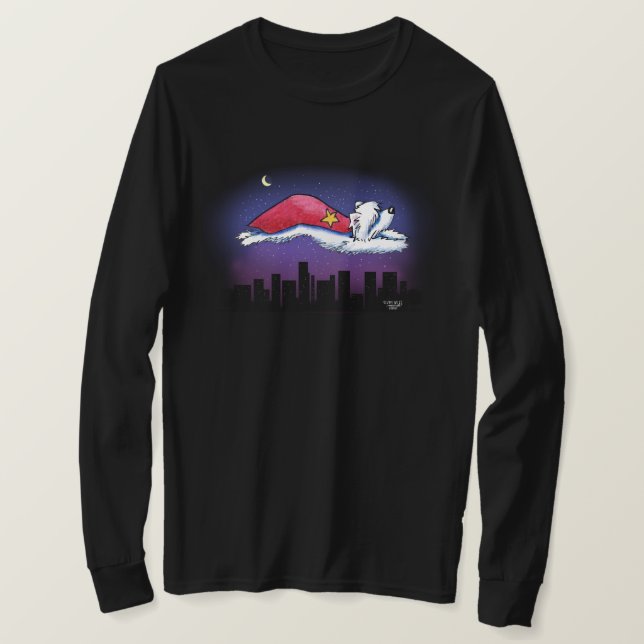 Super Westie KiniArt T-Shirt (Design Front)