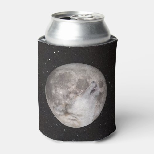 Super Wolf Moon Can Cooler