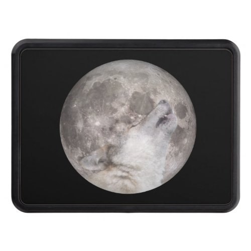 Super Wolf Moon Hitch Cover