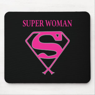 Super Woman (Breast Cancer Awareness)  Mouse Pad