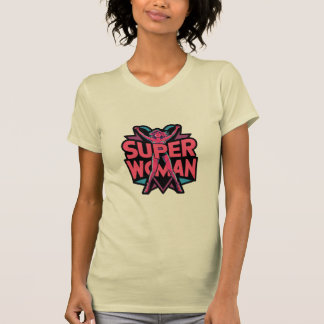 super woman print T-Shirt