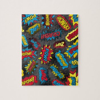 Super Words! Jigsaw Puzzle by robyriker at Zazzle