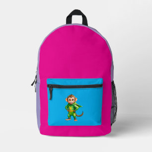 superaffe printed backpack