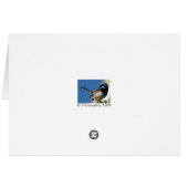 Superb Fairy Wren Cards (Back Horizontal)