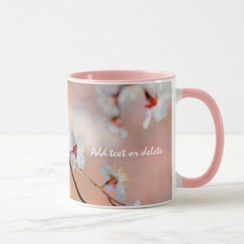 Superb Japanese Apricot Flowers Mug