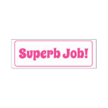 [ Thumbnail: "Superb Job!" Assignment Grading Rubber Stamp ]