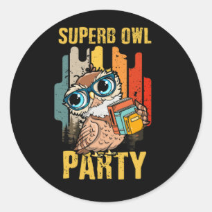 Superb Owl Party What We Do in the Shadows Classic Classic Round Sticker