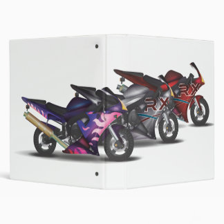 Superbike 3 Ring Binder