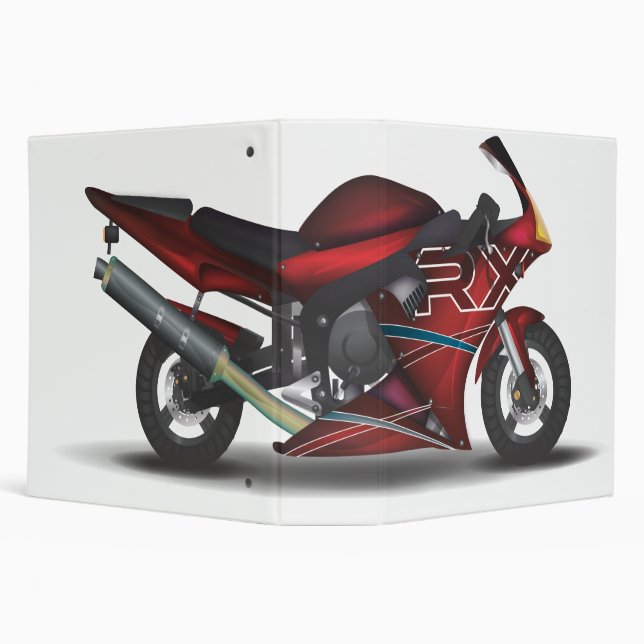 Superbike 3 Ring Binder (Background)