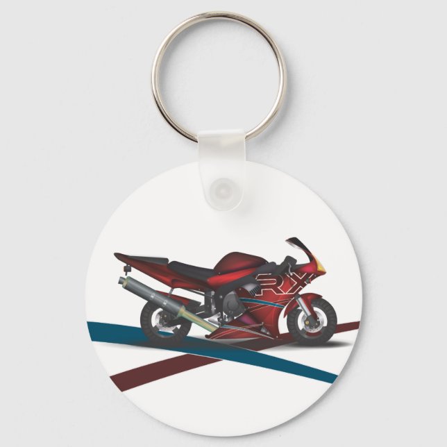 Superbike Keychain (Front)