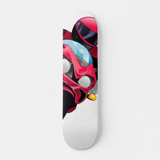 Superbike Skateboard Deck (Front)