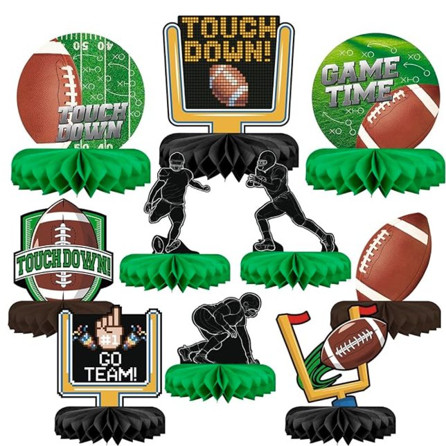 superbowl Football Party Supplies  Paper Plates (Creator Uploaded)