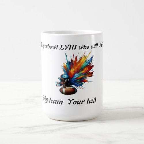 Superbowl LVIII mug