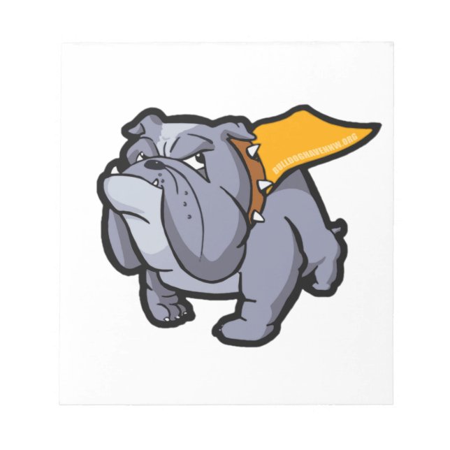 Superbullie (by Bulldog Haven NW) Notepad (Front)