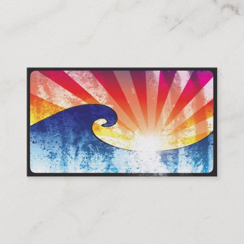 SuperCali Sunset- Marvel Business Card Template