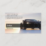 Supercar Car Dealer Business Card at Zazzle