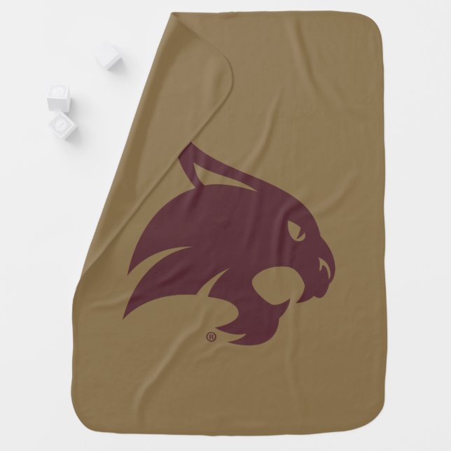 Supercat Mark Baby Blanket (In Situ)