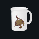 Supercat Mark Beverage Pitcher<br><div class="desc">Check out these new Texas State University designs! Show off your TSU Bobcats pride with these new Texas State products. These make perfect gifts for the Bobcats student, alumni, family, friend or fan in your life. All of these Zazzle products are customizable with your name, class year, or club. Go...</div>