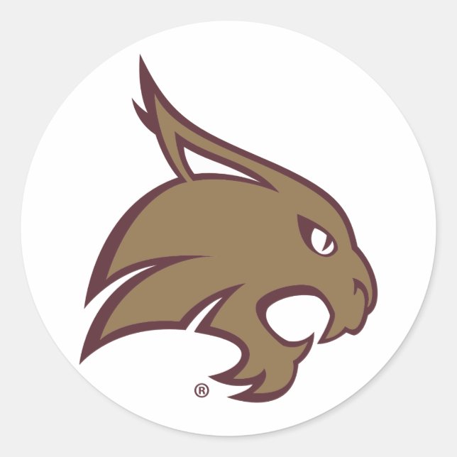 Supercat Mark Classic Round Sticker (Front)