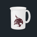 Supercat Mark Distressed Beverage Pitcher<br><div class="desc">Check out these new Texas State University designs! Show off your TSU Bobcats pride with these new Texas State products. These make perfect gifts for the Bobcats student, alumni, family, friend or fan in your life. All of these Zazzle products are customizable with your name, class year, or club. Go...</div>