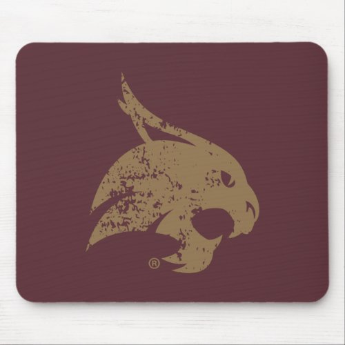 Supercat Mark Distressed Mouse Pad
