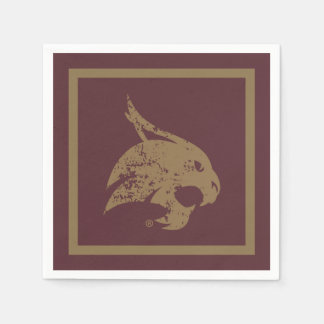 Supercat Mark Distressed Napkins