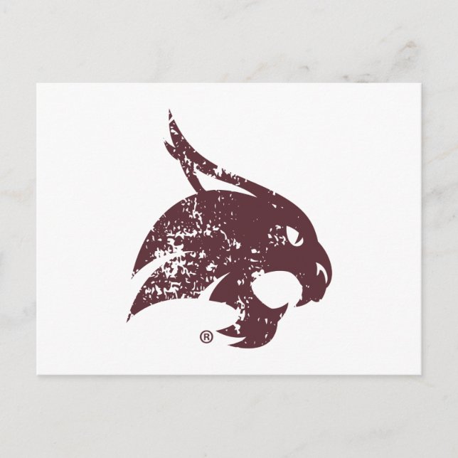 Supercat Mark Distressed Postcard (Front)