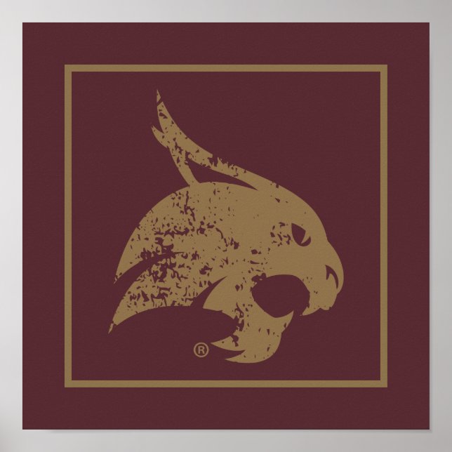 Supercat Mark Distressed Poster (Front)