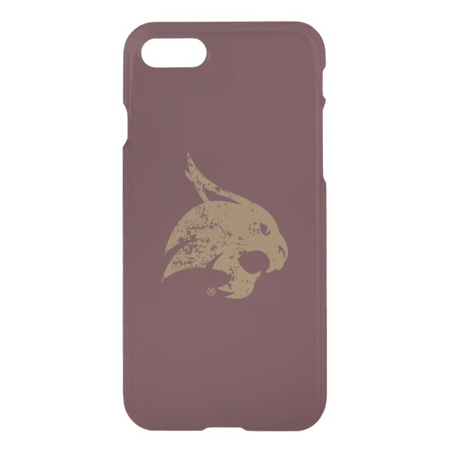Supercat Mark Distressed Uncommon iPhone Case (Back)