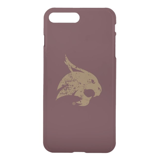 Supercat Mark Distressed Uncommon iPhone Case (Back)