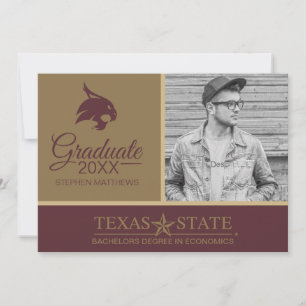 Supercat Mark Graduation Invitation