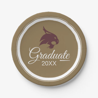 Supercat Mark | Graduation Paper Plates