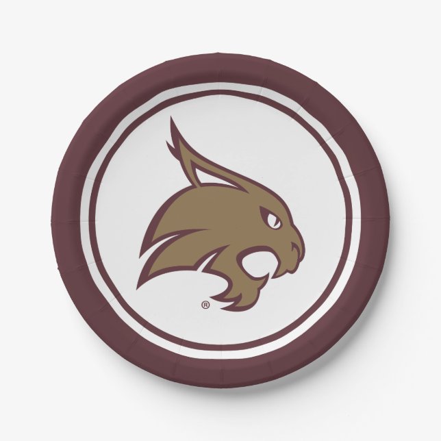 Supercat Mark Paper Plates (Front)