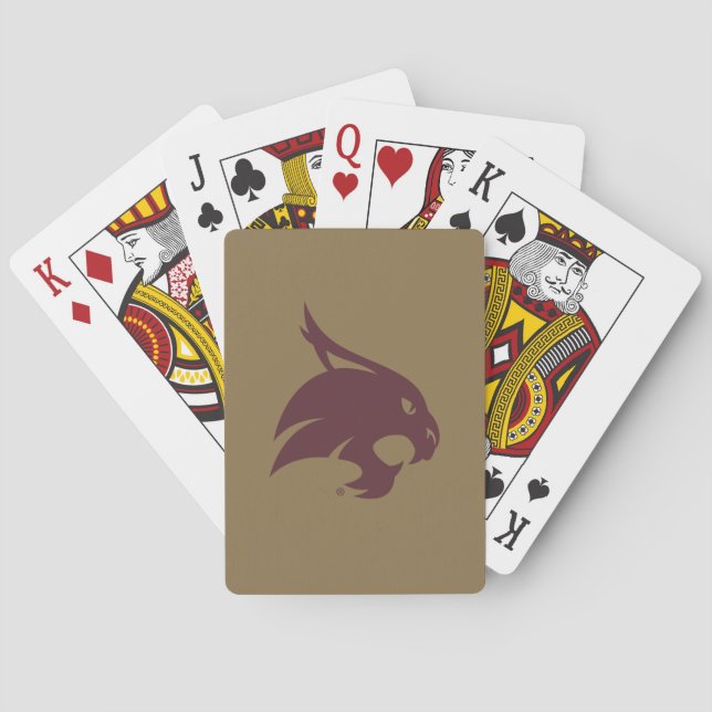 Supercat Mark Poker Cards (Back)