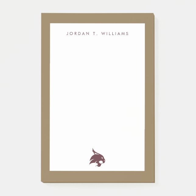 Supercat Mark Post-it Notes (Front)